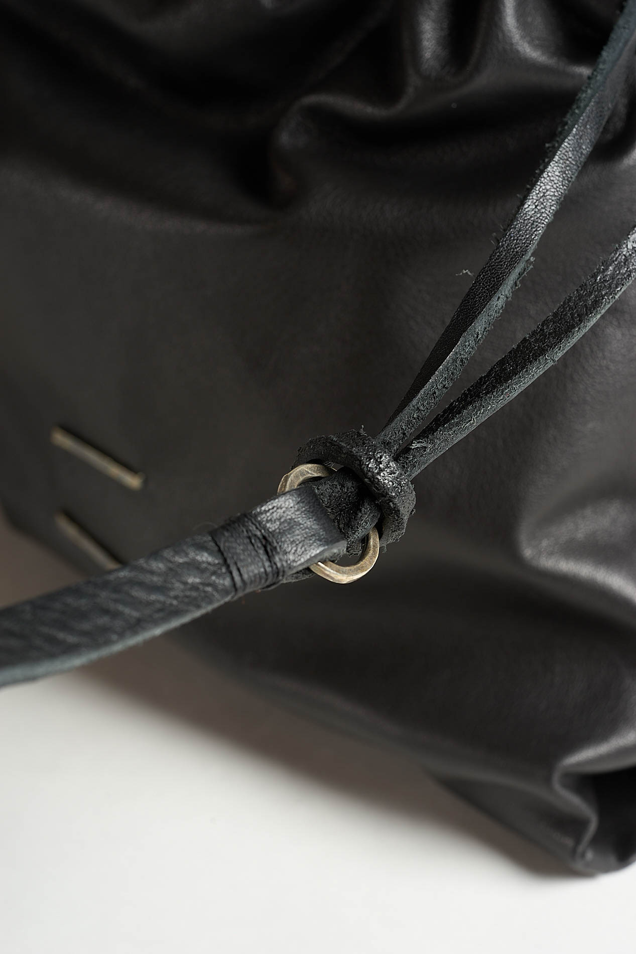 daniele basta leather and silver bags - DETAIL
